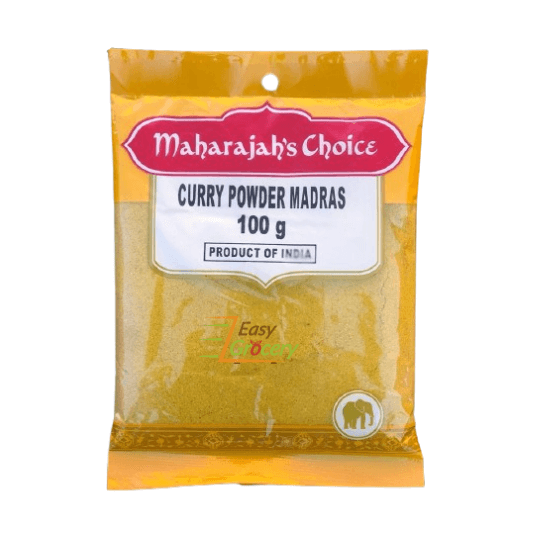 MAHARAJAH'S CHOICE CURRY POW MADRAS 100G