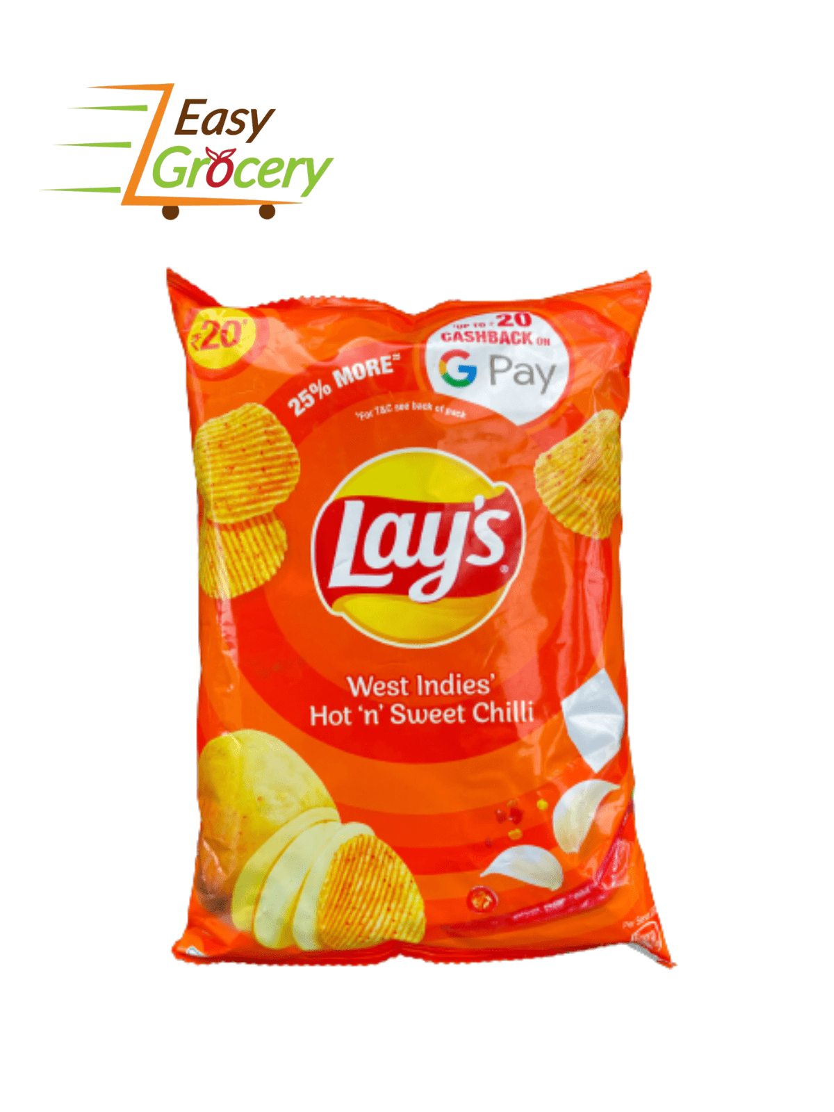 LAYS HOT & SWEET CHILLI 52GM