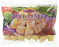 NANAK FRIED PANEER CUBE (FROZEN) 1 KG