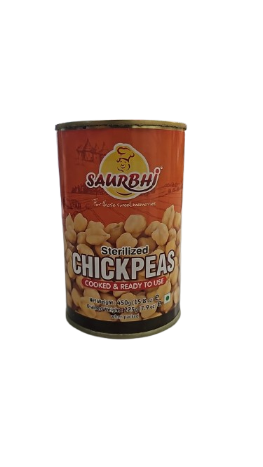 SAURBHI CAN CHICKPEAS 450 G