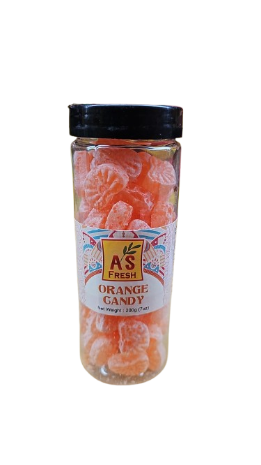AS FRESH ORANGE CANDY 200GM