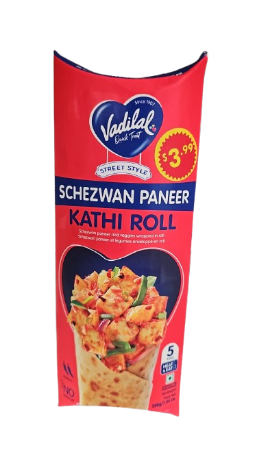 VADILAL SCHEZWAN PANEER ROLL-KATHI 200G
