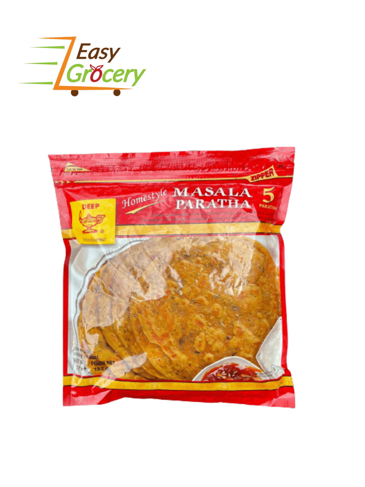 DEEP MASALA PARATHA 375GM-5PC