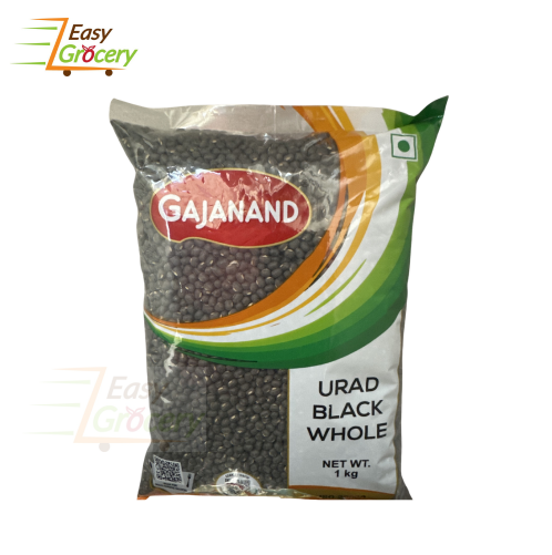 GAJANAND URID WHOLE BLACK 1KG