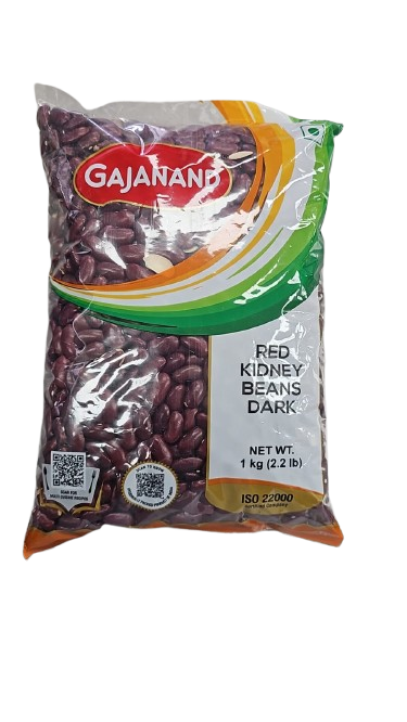 GAJANAND RED KIDNEY BEANS DARK 1KG