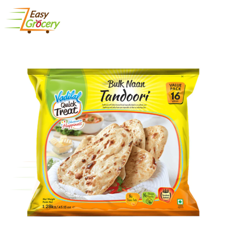 VADILAL TANDOORI NAAN 1.28KG-16PC