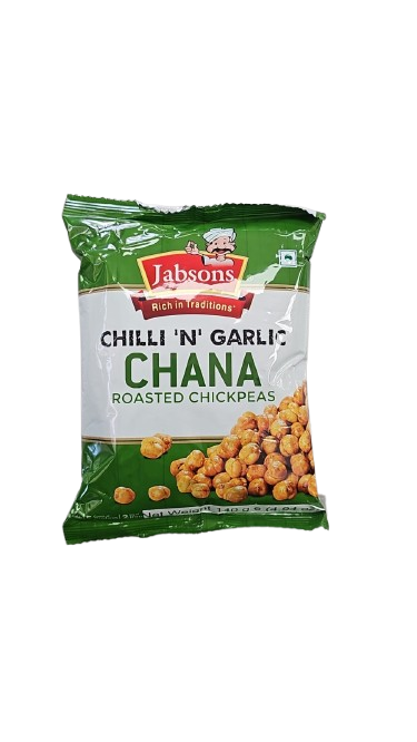 JABSONS ROASTED CHANA CHILLI GARLIC 140GM
