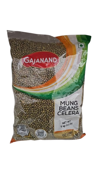 GAJANAND MUNG BEANS CELERA 1KG