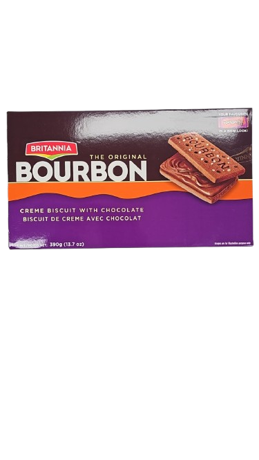 BRITANNIA BOURBON CHOCO 390 GM