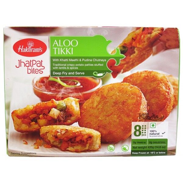HALDIRAM ALOO TIKKI 420 G
