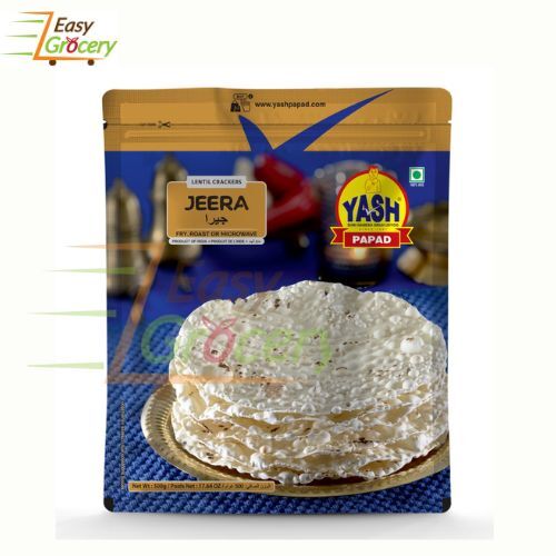 YASH CUMIN  PAPAD 200 GM
