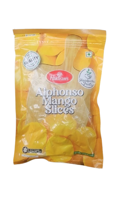 HALDIRAM ALPHONSO MANGO SLICE 312G