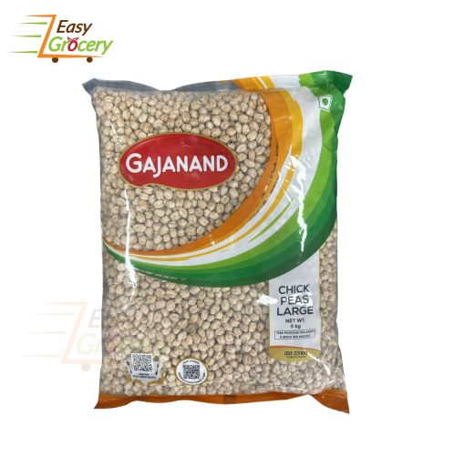 GAJANAND CHICK PEAS LARGE ORD 5KG