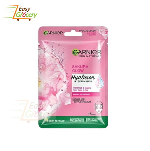 GARNIER SAKURA GLOW FACE MASK 28GM