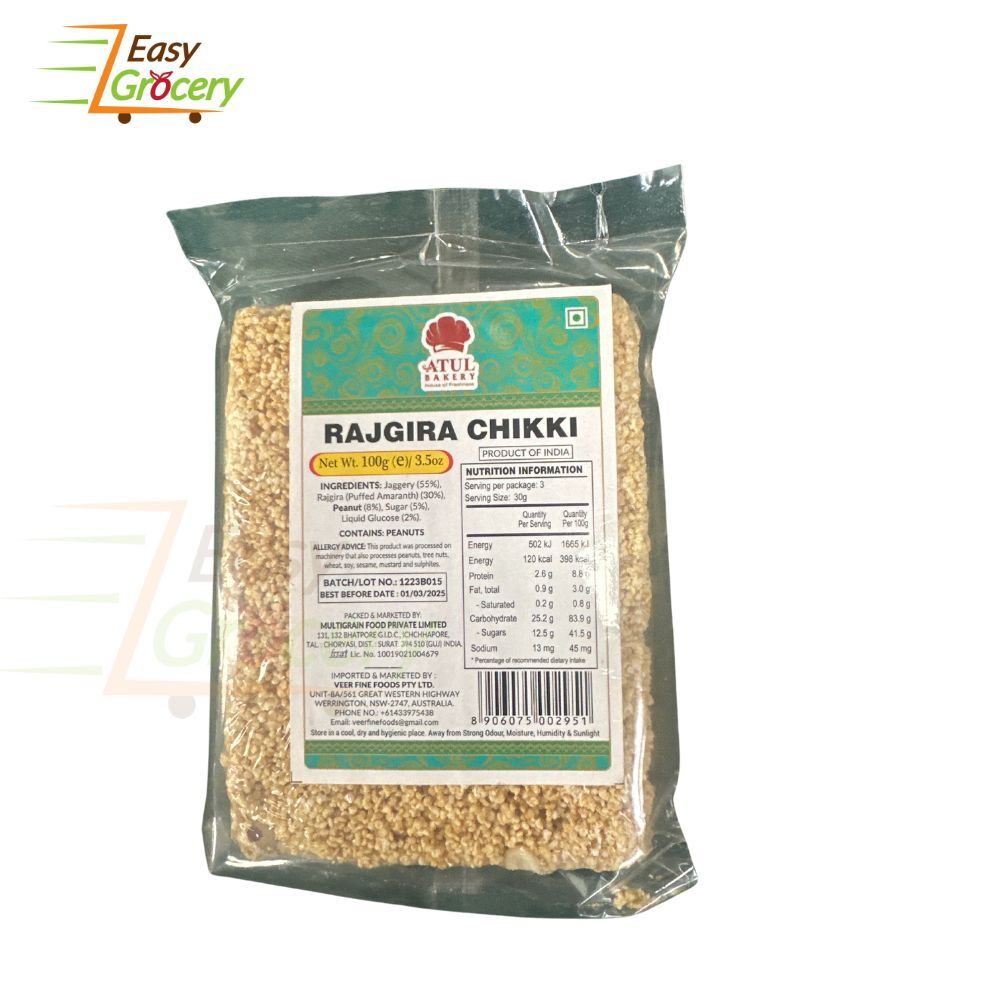 ATUL RAJGIRA CHIKKI 100GM