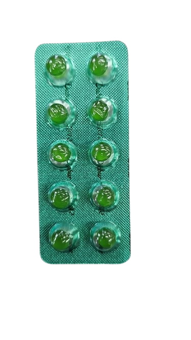 DABUR PUDIN HARA STRIPS 10CAPS