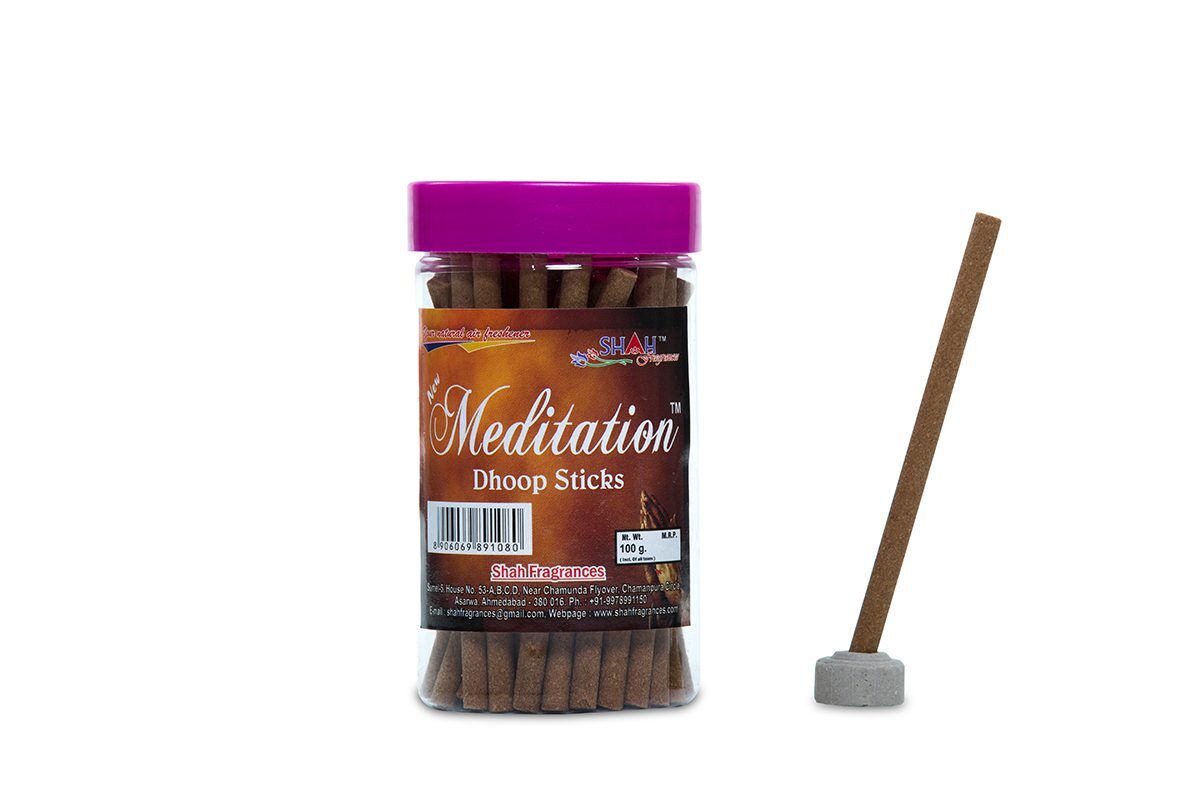 SHAH FRAGRANCES MEDITATION DHOOP STICK 100G