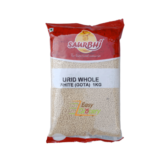 SAURBHI URID WHOLE WHITE GOTA 1 KG