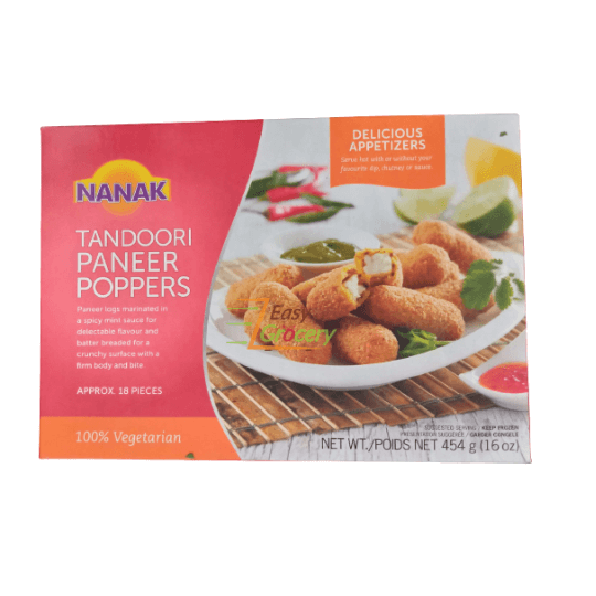 NANAK TANDOORI PANEER POPPERS 454 G