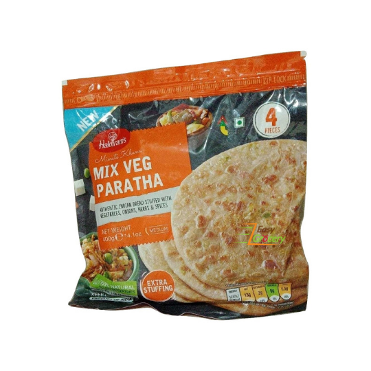 HALDIRAM MIX VEG PARATHA 4 PCS*