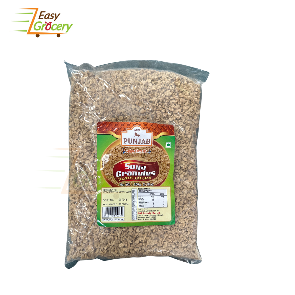AUS PUNJAB SOYA GRANULES 500GM