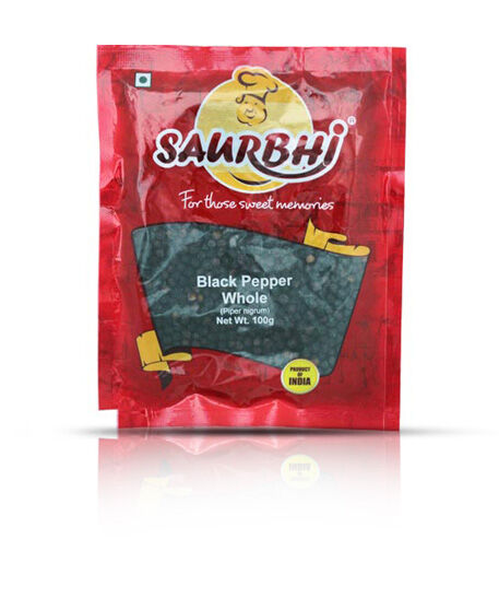 SAURBHI BLACK PEPPER WHOLE 100 G