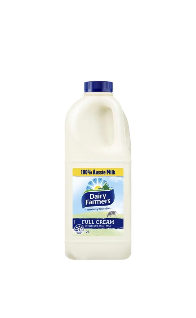 DAIRY FARMERS FULL CREAM MILK 2LTR