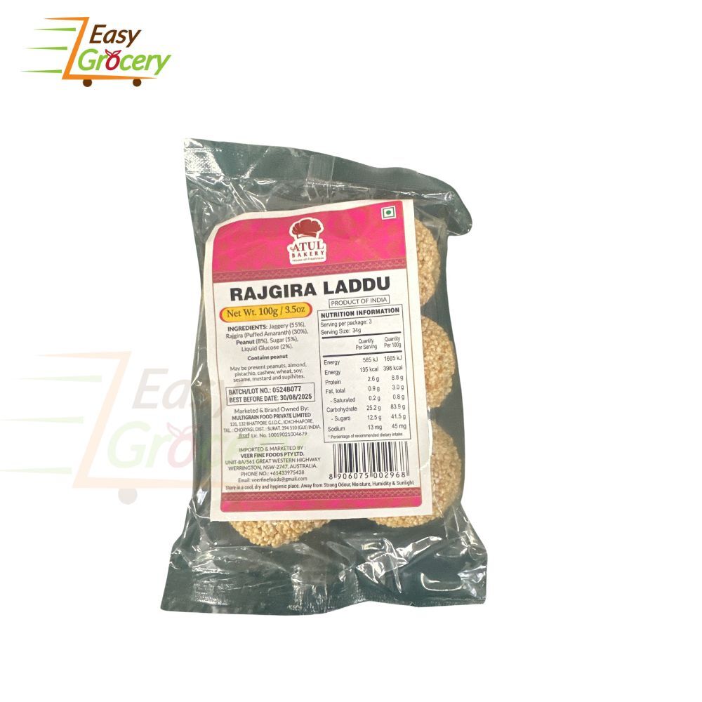 ATUL RAJGIRA LADDU 100G