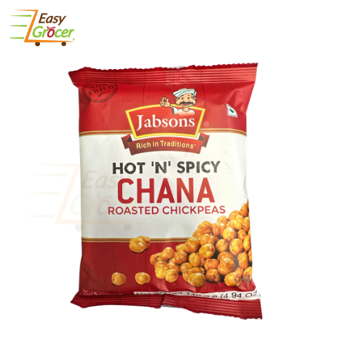JABSONS CHANA HOT N SPICY ROASTED 140G