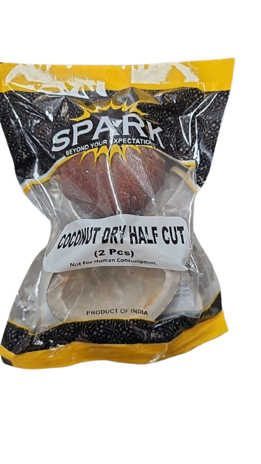 SPARK DRIED COCONUT DRY HALF CUT 2PC
