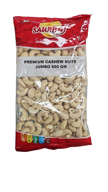 SAURBHI PREMIUM CASHEW JUMBO 500 G