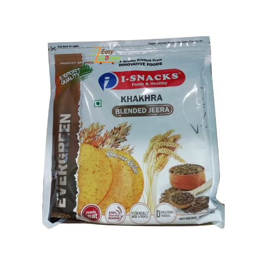 I-SNACKS BLENDED JEERA KHAKHRA 200 G