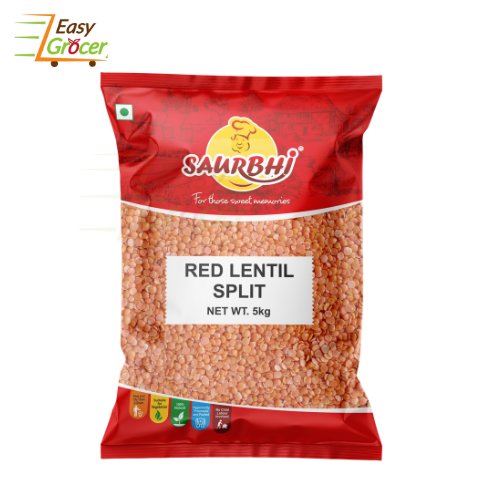 SAURBHI RED LENTIES SPLIT 5 KG