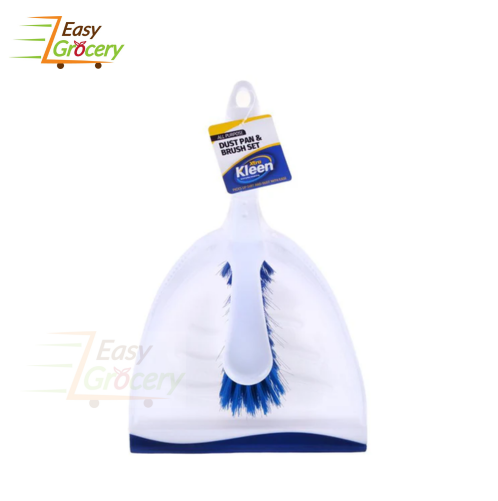 KLEEN DUST PAN & BRUSH SET 1PC
