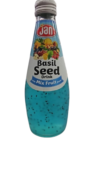 JAN MIX FRUIT BASIL SEED DRINK 290ML