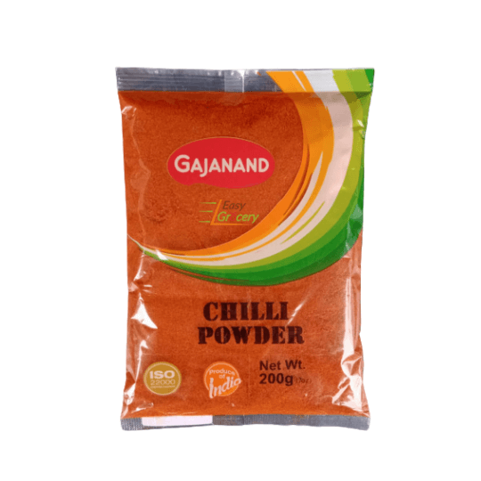 GAJANAND CHILLI POWDER 200 G