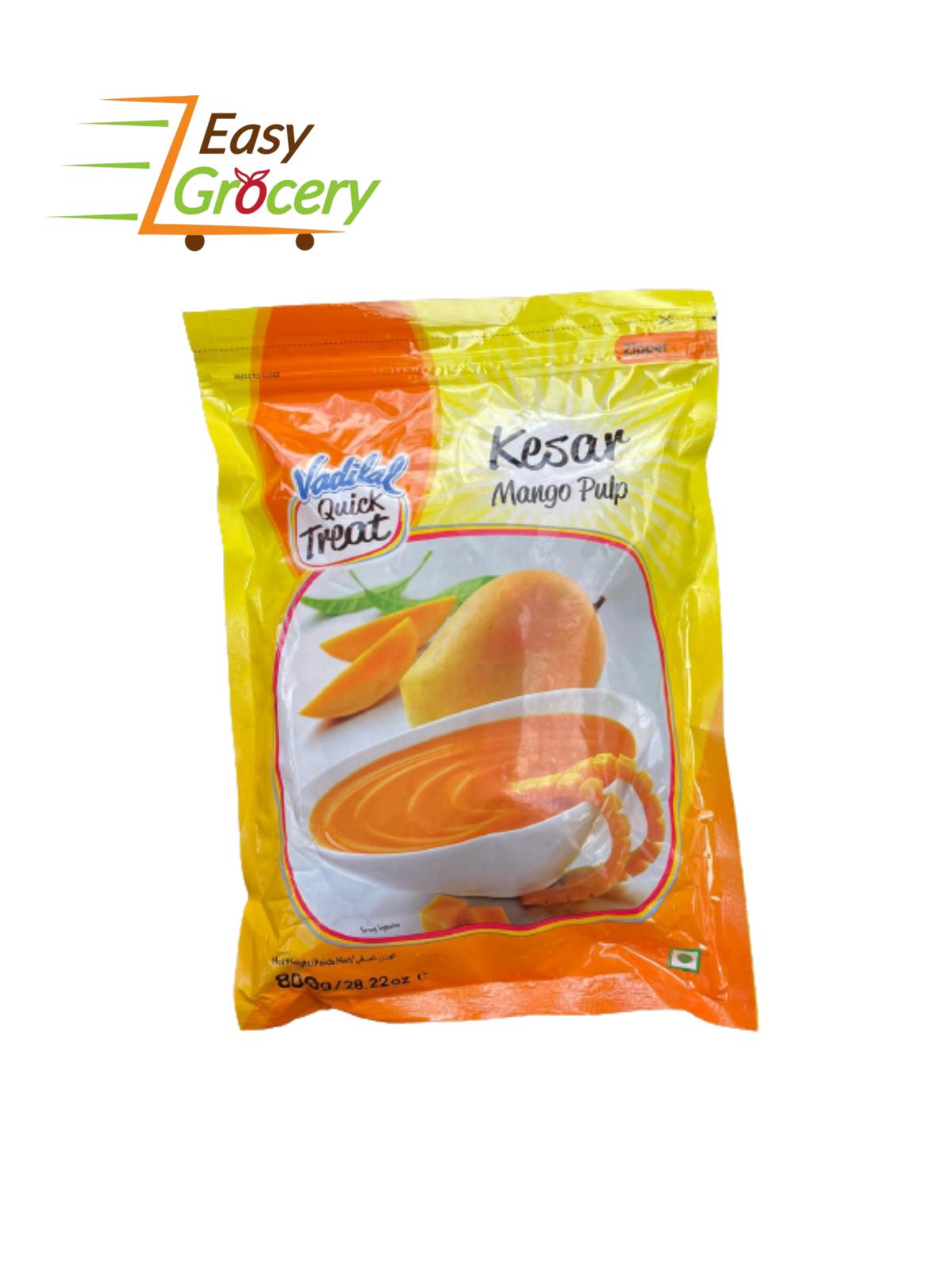 VADILAL KESAR MANGO PULP 800 G