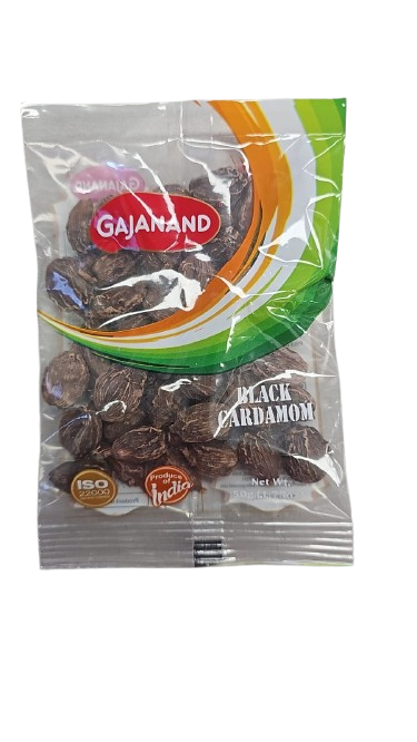 GAJANAND BLACK CARDAMOM 50GM