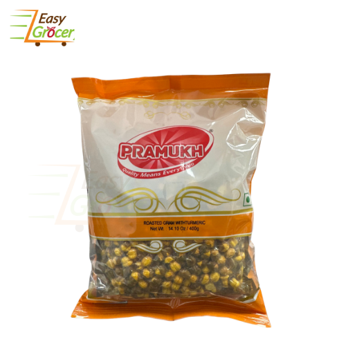 PRAMUKH ROASTED GRAM TURMERIC WITH SKIN 400G