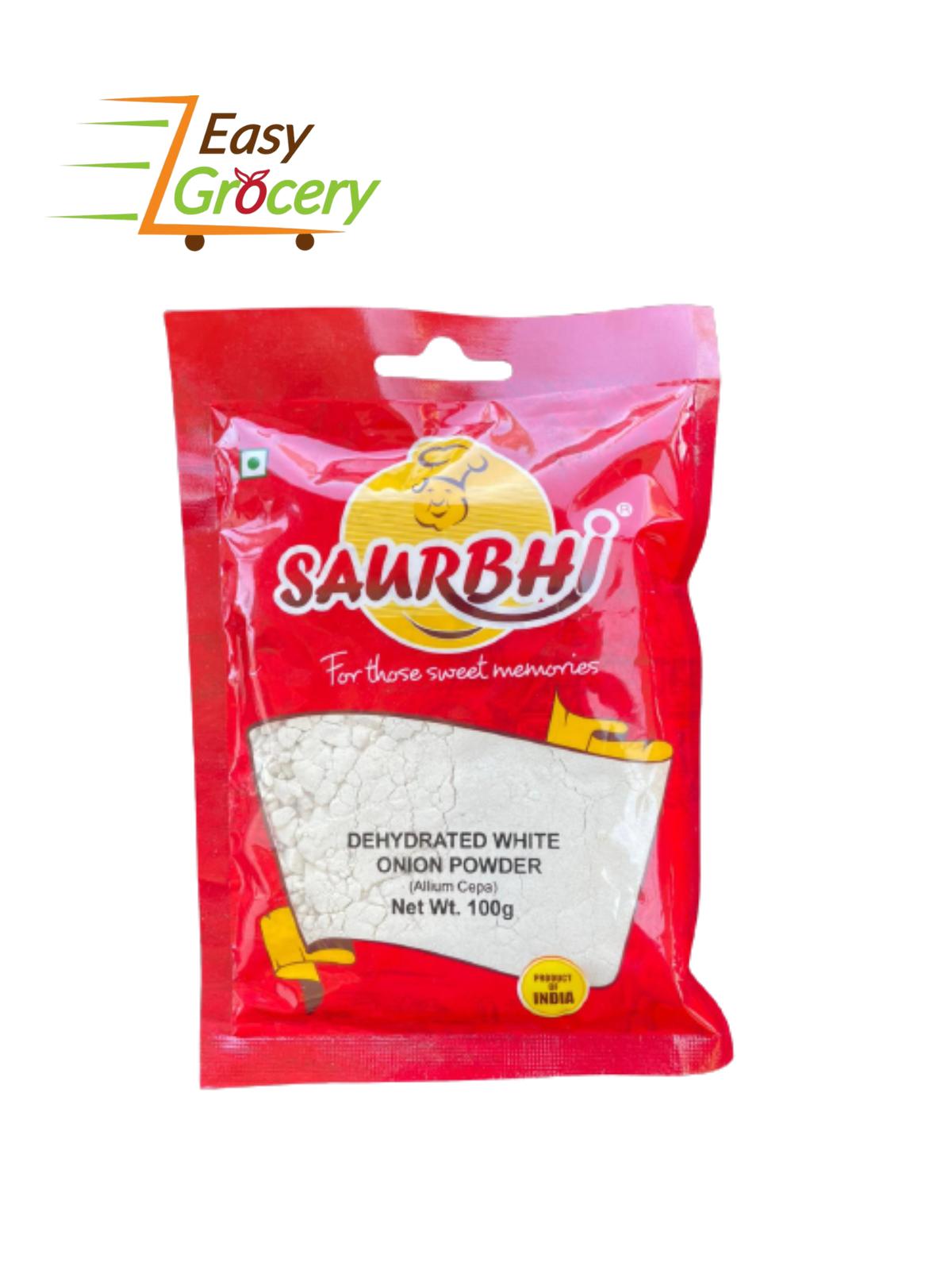 SAURBHI DEHYDRAT WHITE ONION POWDER 100 G