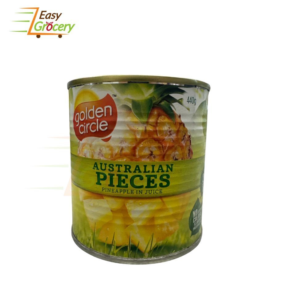 GOLDEN CIRCLE PINEAPPLE PIECES 440GM