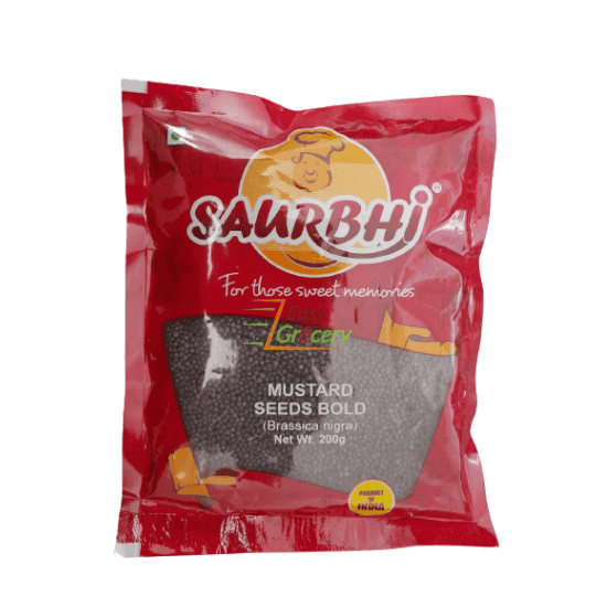 SAURBHI MUSTARD SEED BOLD 200 G