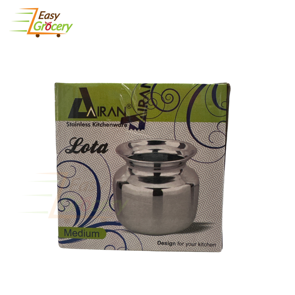 AIRAN STAINLESS  STEEL LOTA MEDIUM