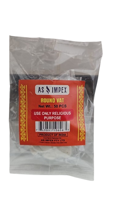 AS ROUND DIYA VATE 50PC