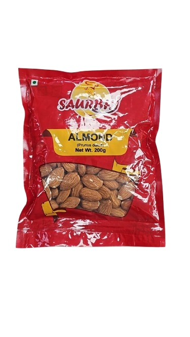 SAURBHI ALMOND RAW 200GM