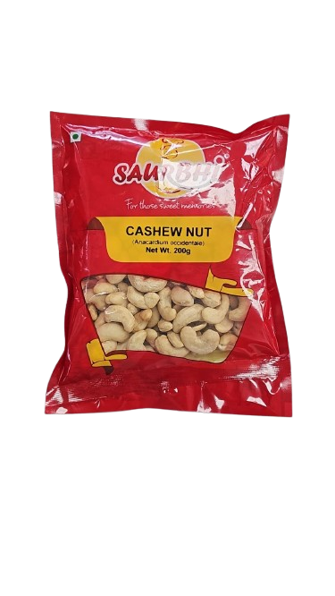 SAURBHI CASHEW RAW 200GM