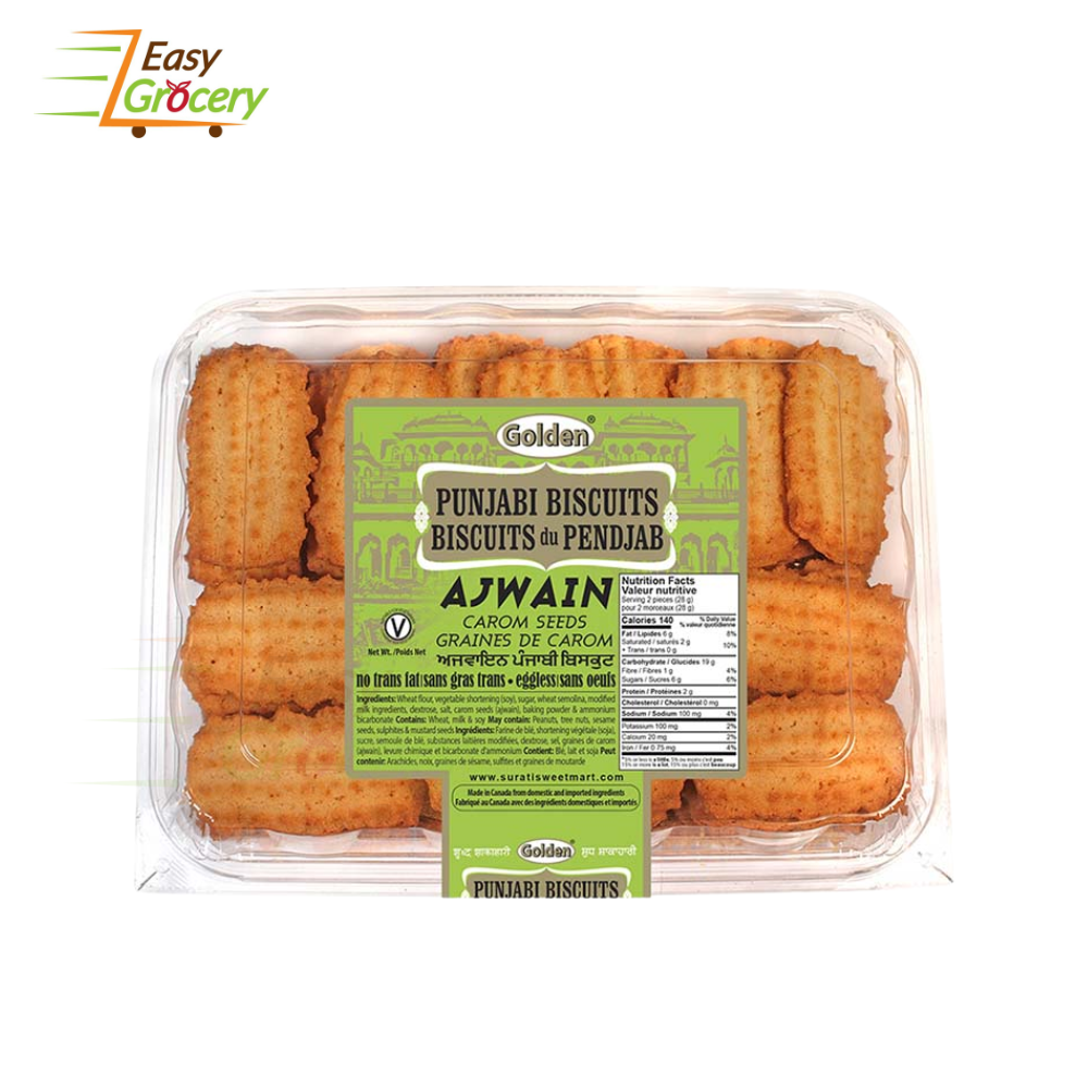 GOLDEN PUNJABI BISCUITS AJWAIN 680 G