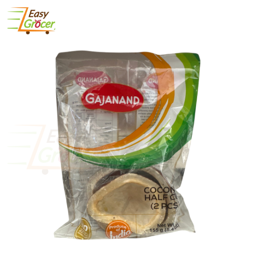 GAJANAND COCONUT HALF CUT 2 PC 150G