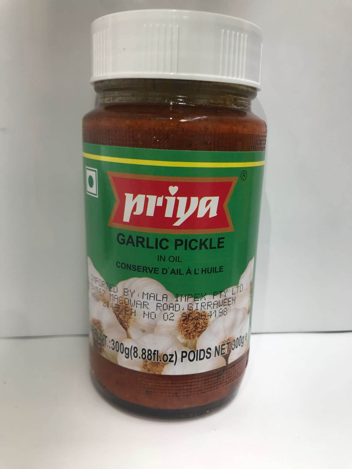 PRIYA GARLIC PICKLE 300 G