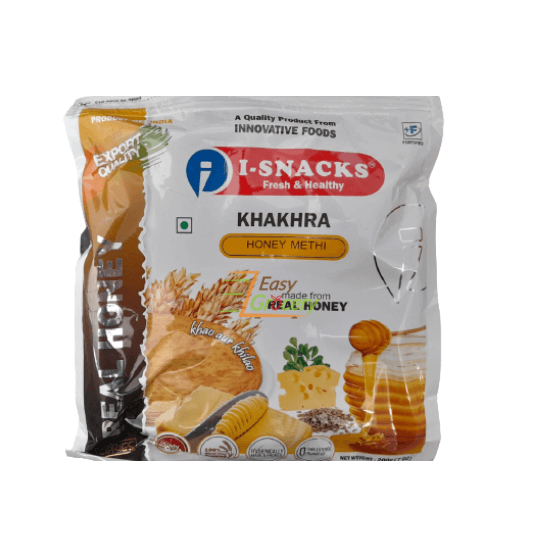 I-Snacks Honey Methi Khakhra 200 gm